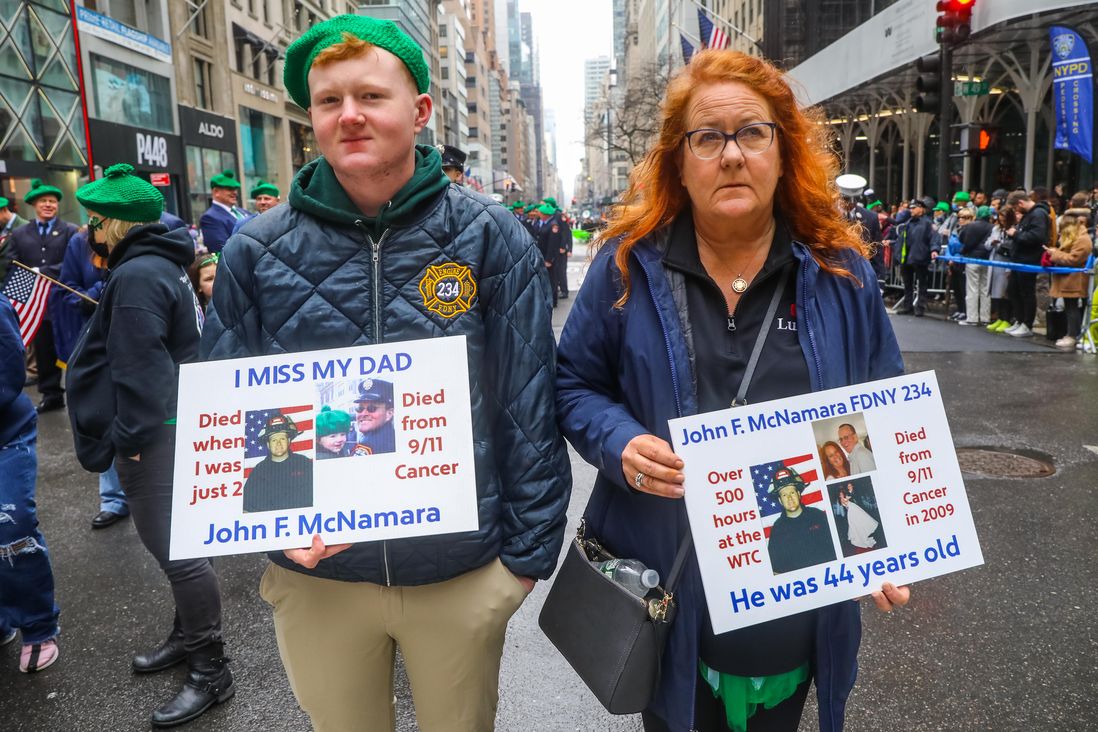 Scenes from the St. Patrick's Day parade